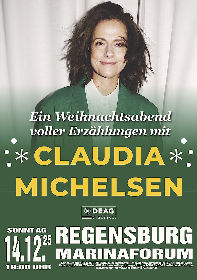 Plakat Claudia Michelsen